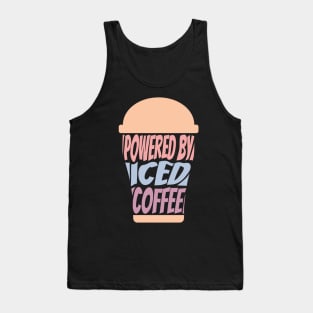 Powered by Iced Coffee Tank Top